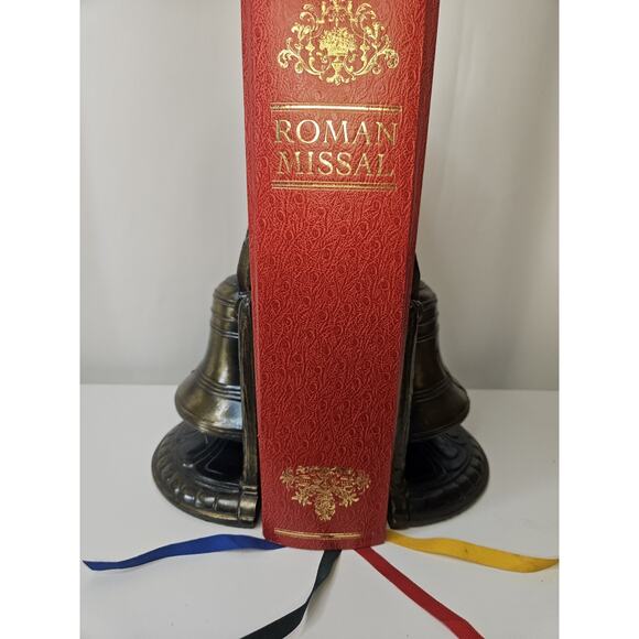 Vintage SCC 1974 Liberty Bell Bookends Brass 6" Tall Marked USA - Picture 4 of 12